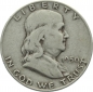 Preview: USA 1/2 Dollar 1950 D - Franklin